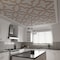 Ekena Millwork 33W x 33H x 38T Small Laird Decorative Fretwork Wood Ceiling Panels, Maple CELW33X33X0375LRDMA - alternate 6